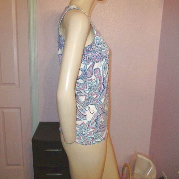 Coolibar Morada Everyday Tank Top Size S Soft UPF 50 Light Beach Golf Resort - Picture 4 of 8